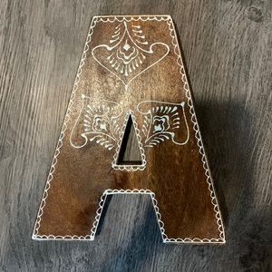 Urban Outfitters decorative wooden letter